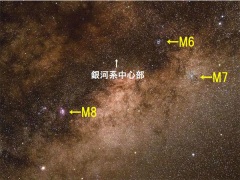 南天の星空観賞もお楽しみ!〜銀河系中心部